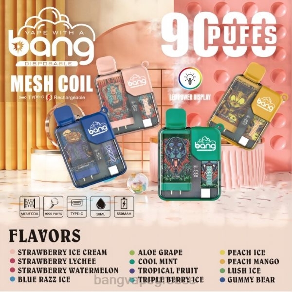 Best Bang Vape Flavor - Bang Vape Box BC9000 προγεμισμένο 16 ml 60886 αναλώσιμα