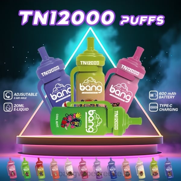 Bang Vape Flavors - Bang Vape TN12000 λοβό με διχτυωτό πηνίο 60885 αναλώσιμα
