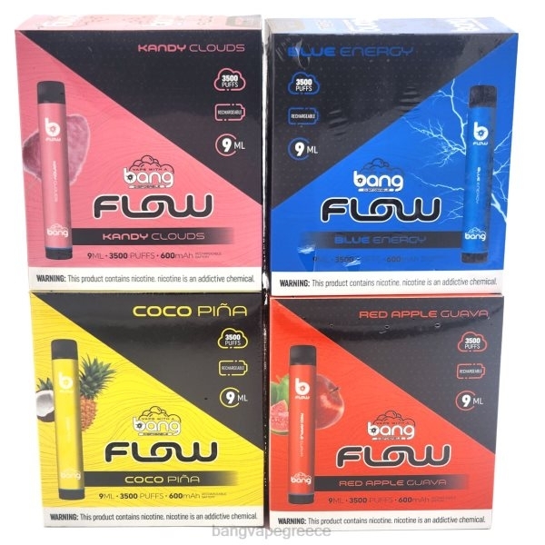 Vape Gang Disposables - Bang Vape Flow 3.500 τζούρες (κουτί των 10) 608837 αναλώσιμα