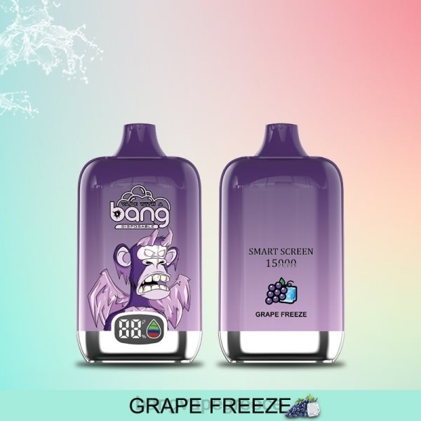 Bang Vape Greece - Bang Vape Digital Smart Screen 15000 τζούρες 25ml 608811 αναλώσιμα
