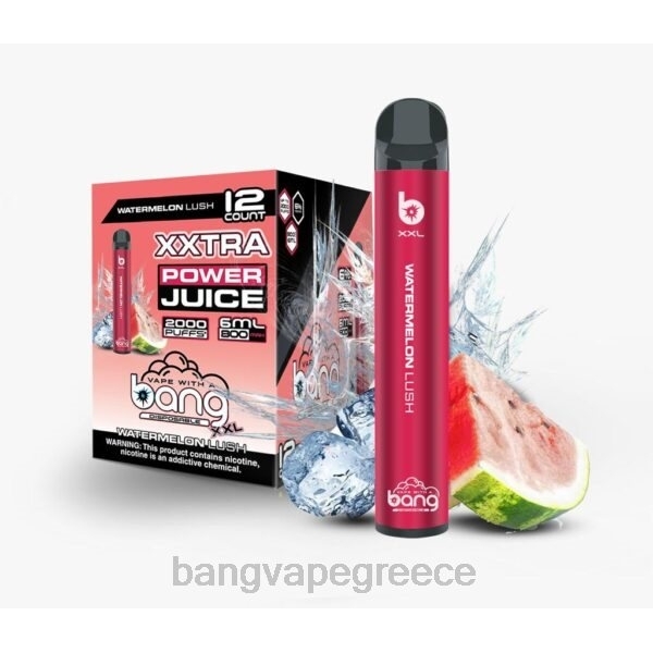 Best Bang Vape Flavor - Bang Vape XXL 2000 ρουφηξιές 608826 καρπούζι καταπράσινο
