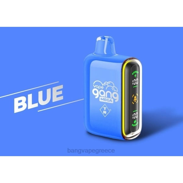 Bang Vape Greece - Vape Gang MEGA 20.000 ρουφηξιές ατμούς μιας χρήσης (κουτί των 5) 608852 μπλε