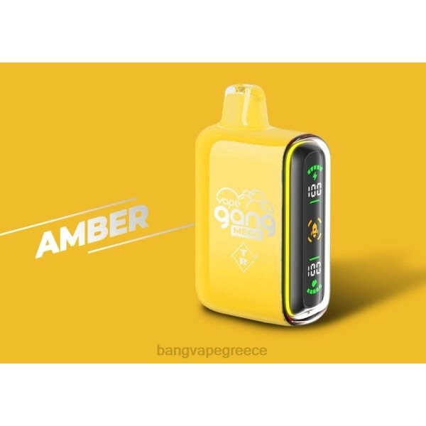 Vape With A Bang Price - Vape Gang MEGA 20.000 ρουφηξιές ατμούς μιας χρήσης (κουτί των 5) 608850 κεχριμπάρι